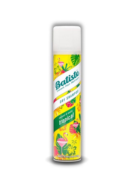 Batiste Dry Shampoo, Tropical. Το λατρεύω γιατί μυρίζει καρύδα...