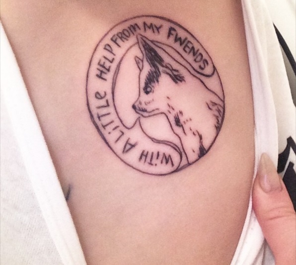 miley cyrus tattoo