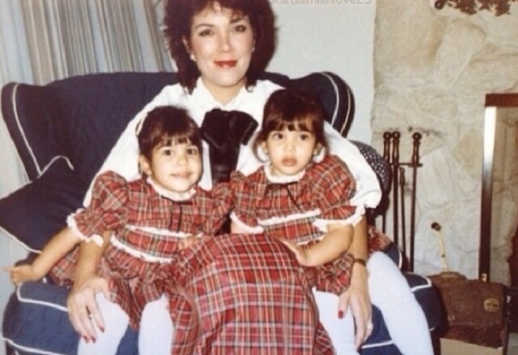 kardashian-sisters-and-kris-jenner-childhood-photo