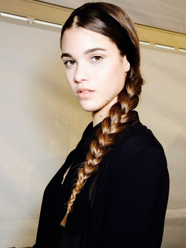 2 sleek braids