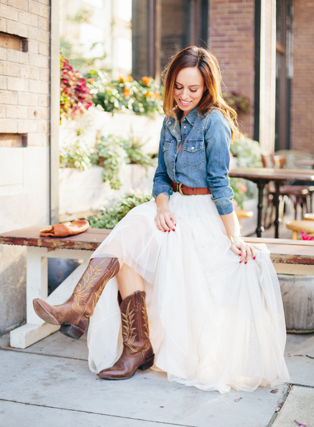 tulle-skirt-denim-shirt-brides-cowboy-boots.jpg