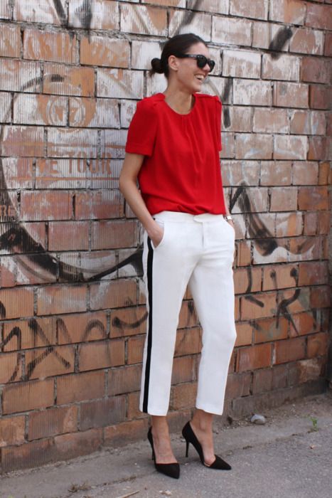 red-top-and-side-stripe-pants