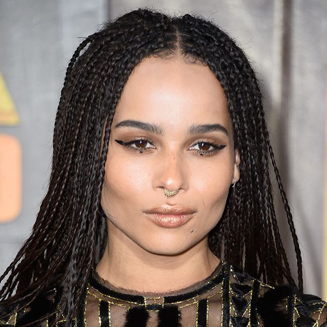 dotted eyeliner zoe kravitz