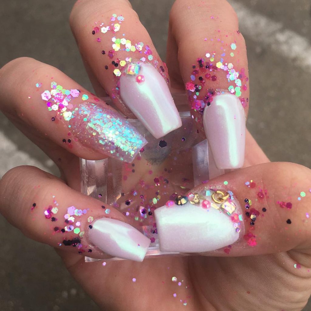 glitter cuticles 1