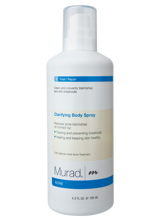 murad clarifying body spray