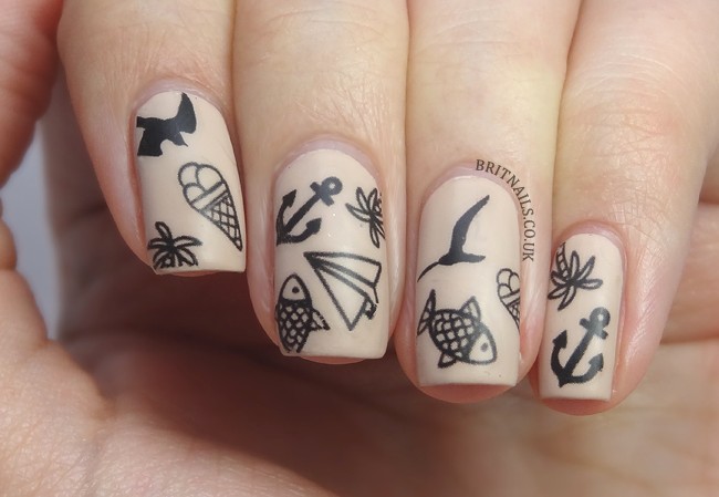 tattoo nails 2