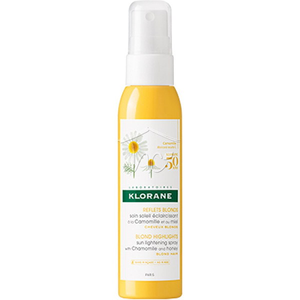 klorane blonde highlights hair lightening spray