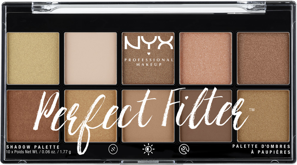 NYX, Perfect Filter Eyeshadow Palette