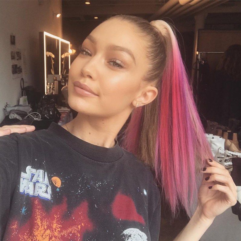 gigi-hadid-pink-hair