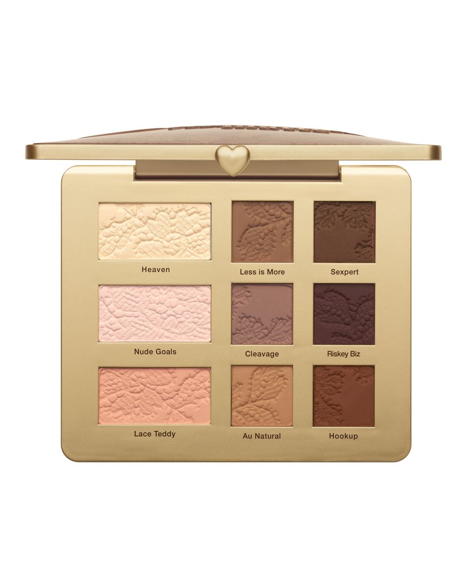 too faced natural matte eye shadow palette