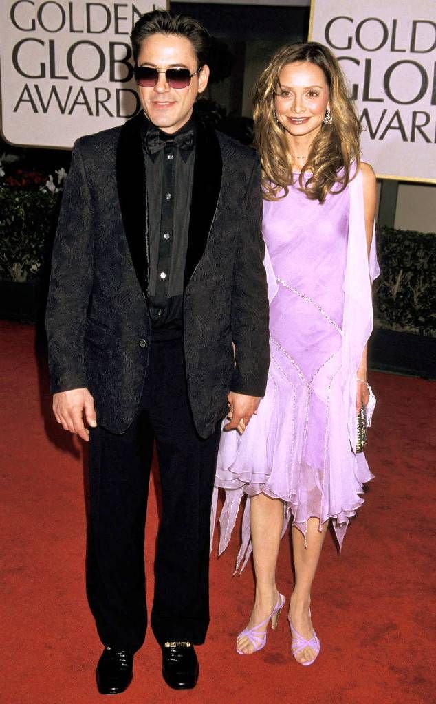 Calista Flockhart golden globes 2001