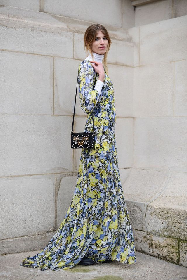 fall-winter-outfit-night-to-day-dressing-evening-gown-for-day-floral-maxi-dress-white-turtlneck-styyle-hack-layering-spring-to-fall-via-getty-to-night--640x958