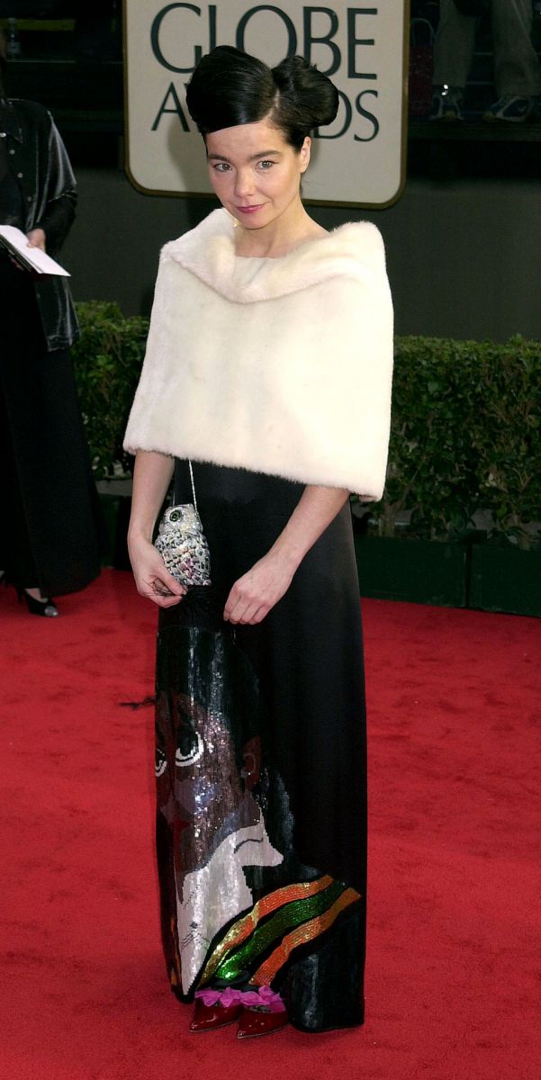 Bjork golden globes 2001