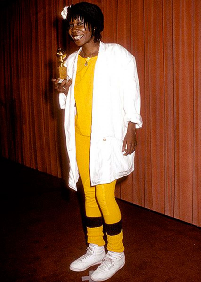 Whoopi Goldberg golden globes 1986