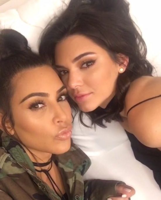 Kim Kardashian - Kendall Jenner